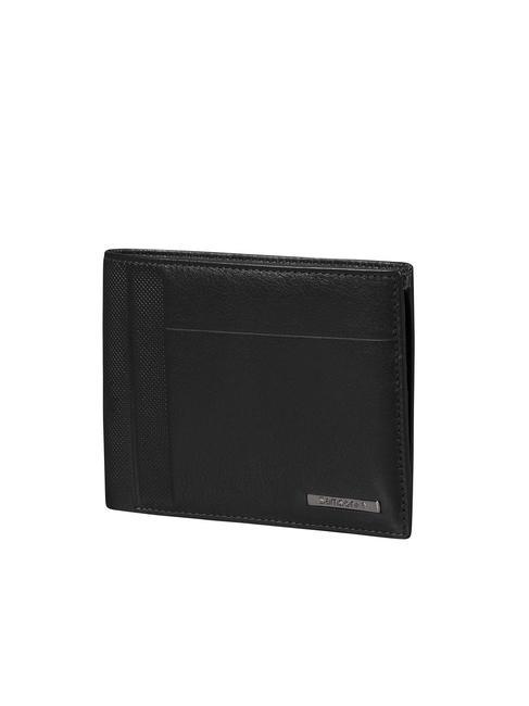 SAMSONITE SPECTROLITE 3.0 Leather wallet with coin purse BLACK - Men’s Wallets