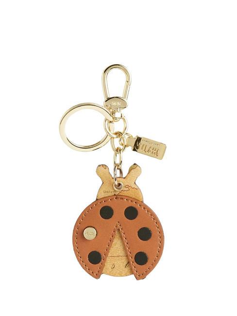 ALVIERO MARTINI PRIMA CLASSE GEO CLASSIC Ladybug charm key ring NATURAL - Key holders