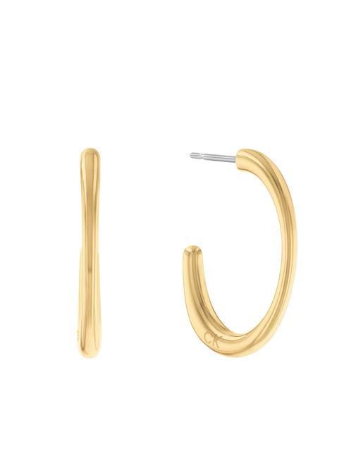 CALVIN KLEIN SCULPTURAL Earrings gold - Earrings