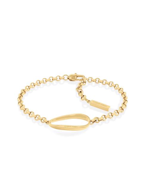 CALVIN KLEIN SCULPTURAL Bracelet gold - Bracelets