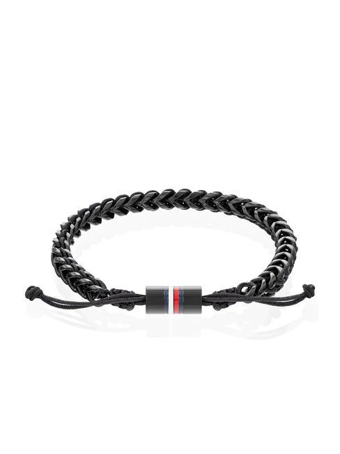 TOMMY HILFIGER BRAIDED METAL Bracelet black - Men's Bracelets