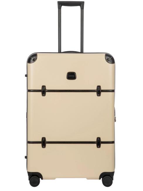 BRIC’S Trolley BELLAGIO line, large size cream / black - Rigid Trolley Cases