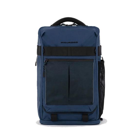 PIQUADRO ARNE  15.6" PC bike backpack blue - Laptop backpacks