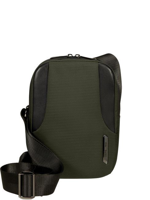 SAMSONITE XBR 2.0  iPad mini carrying bag foliage green - Over-the-shoulder Bags for Men