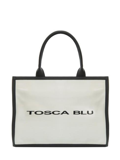 TOSCA BLU RECTANGLE Canvas tote bag Black - Women’s Bags