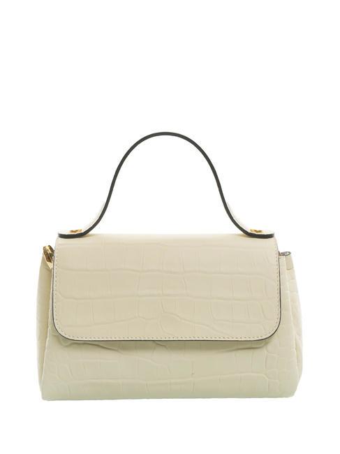 TOSCA BLU GLICINE Leather handbag with shoulder strap NATURAL - Women’s Bags