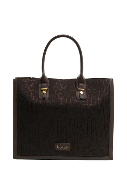 BRACCIALINI FONT Tote bag with shoulder strap brown - Women’s Bags