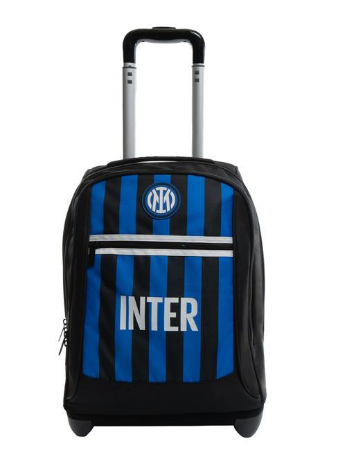 INTER FOOTBALL GENIUS 2 wheel trolley backpack electric blue - Backpack trolleys