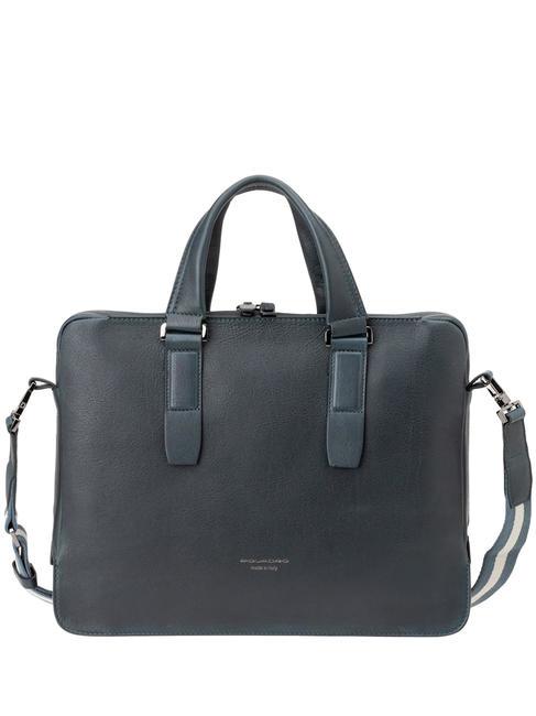 PIQUADRO PIONEER PC briefcase 14 " blue - Work Briefcases