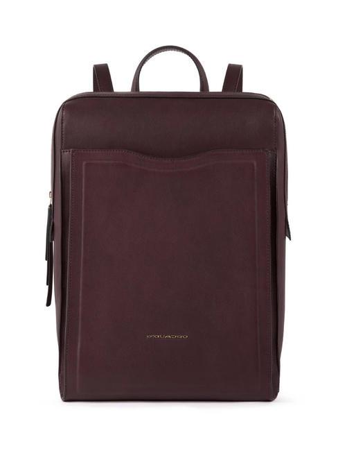 PIQUADRO GEA  GEA Women's backpack for pc 15 " burgundy 2 - Laptop backpacks