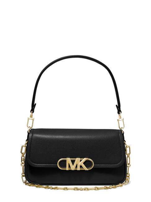 MICHEAL KORS PARKER Bag with chain handle and shoulder strap black - Women’s Bags