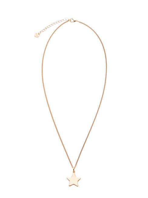 LIUJO STAR Necklace with charm gold rose - Necklaces