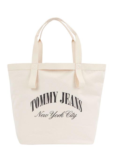 TOMMY HILFIGER TJ HOT SUMMER Shoulder tote bag sand mono - Women’s Bags