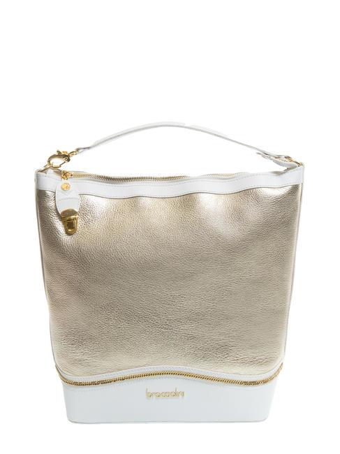 BRACCIALINI NAOMI Leather bag bag white - Women’s Bags