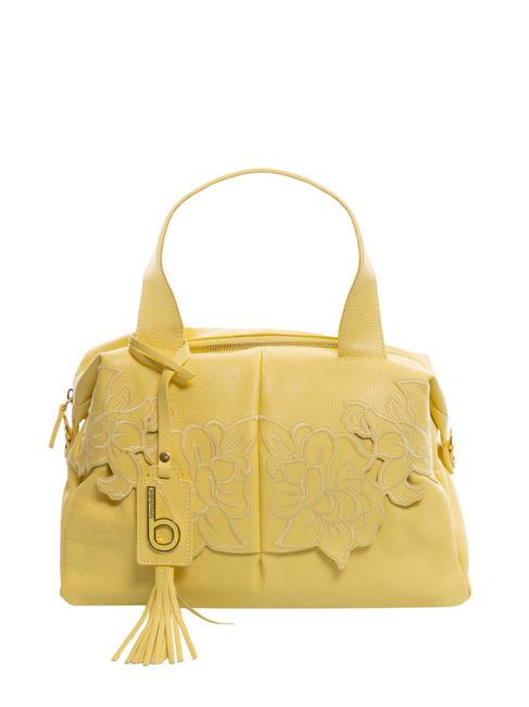 BRACCIALINI SOFIA Leather trunk bag yellow - Women’s Bags