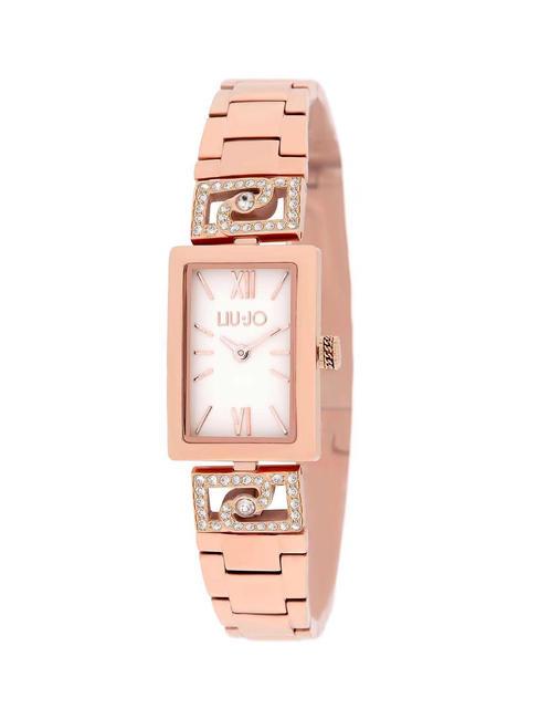 LIUJO MAYFAIR Clock gold rose - Watches