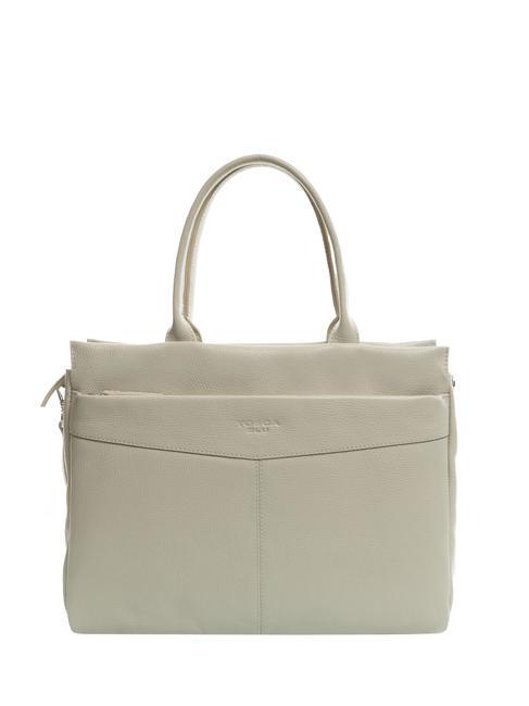 TOSCA BLU MAGNOLIA Leather handbag with shoulder strap NATURAL - Women’s Bags