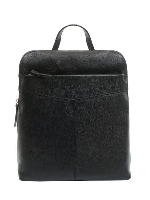 TOSCA BLU MAGNOLIA Square leather backpack Black - Women’s Bags