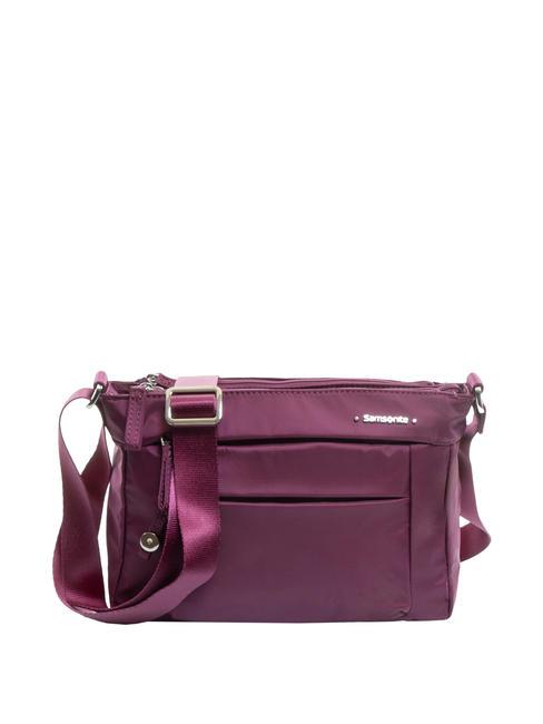 SAMSONITE MOVE 4.0 Small 3 zip shoulder bag Magenta - Women’s Bags