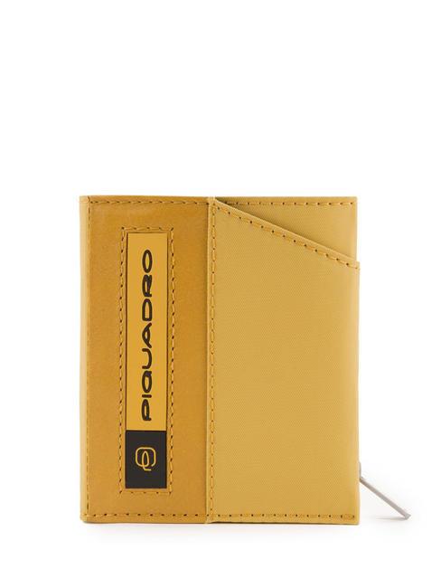 PIQUADRO PQ-BIOS  Wallet Yellow - Men’s Wallets