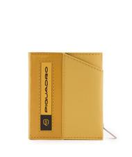PIQUADRO PQ-BIOS  Wallet Yellow - Men’s Wallets - 1