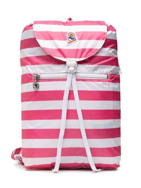 INVICTA MINISAC VINTAGE Foldable backpack pink white - Backpacks & School and Leisure