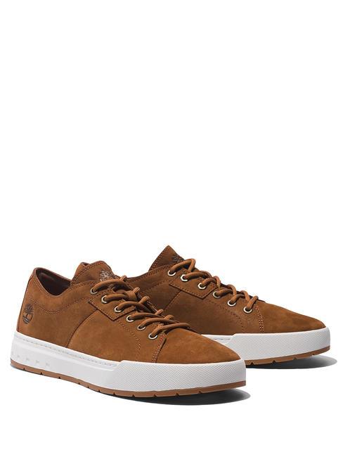 TIMBERLAND MAPLE GROVE  Leather sneakers rust nubuck - Men’s shoes