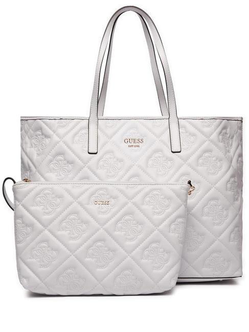 GUESS VIKKY LL Embossed 2 in 1 shoulder bag white logo - Women’s Bags