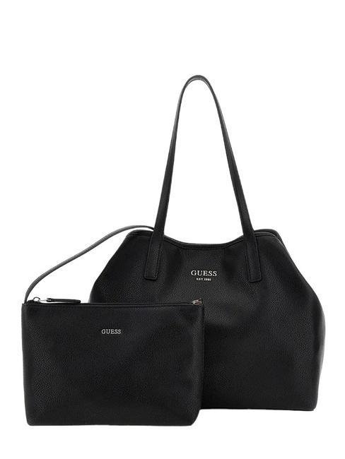 GUESS VIKKY LL  2 in 1 tote bag BLACK - Women’s Bags
