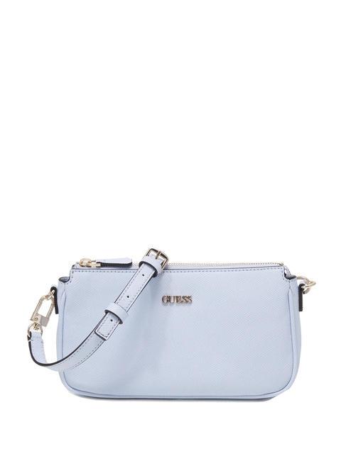 GUESS NOELLE Double shoulder bag sky blue - Women’s Bags