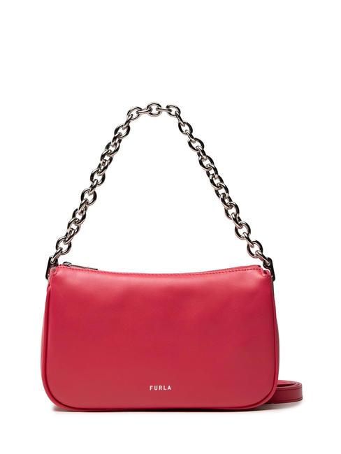 FURLA MOON S Handbag with chain handle poppy - Women’s Bags