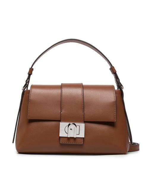 FURLA CHARLOTTE Handbag, with shoulder strap cognac - Women’s Bags