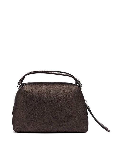 GIANNI CHIARINI ALIFA Mini bag in laminated leather dark - Women’s Bags