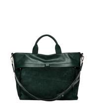 GIANNI CHIARINI DUNA Leather handbag with shoulder strap deep green - Women&rsquo;s Bags - 1