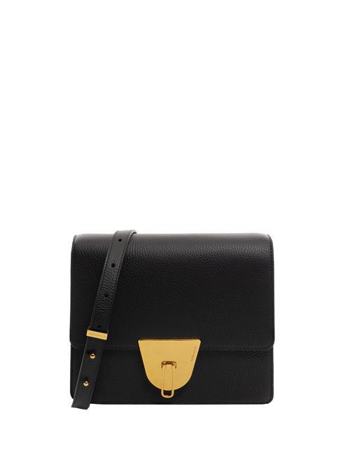 COCCINELLE NICO Small leather shoulder bag Black - Women’s Bags