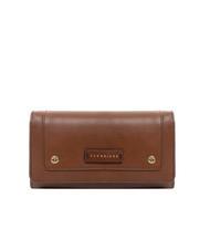 THE BRIDGE CECILIA Large continental wallet in leather BROWN - Women&rsquo;s Wallets - 1