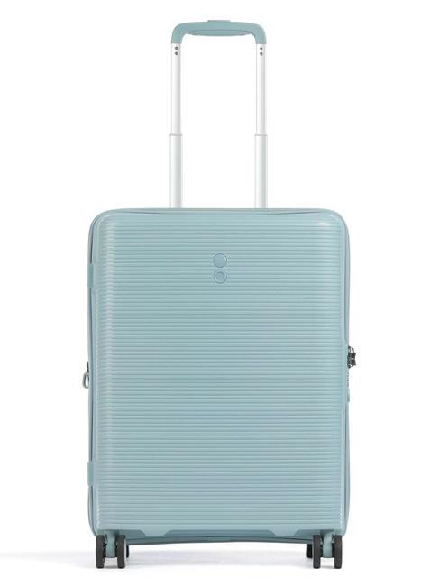 ECHOLAC FORZA Expandable hand luggage trolley coastal blue - Hand luggage