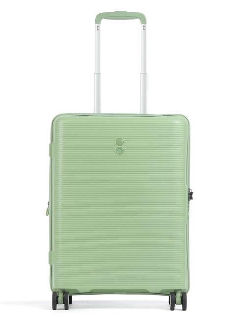 ECHOLAC FORZA Expandable hand luggage trolley reef green - Hand luggage