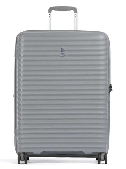 ECHOLAC FORZA Medium expandable trolley arctic grey - Rigid Trolley Cases