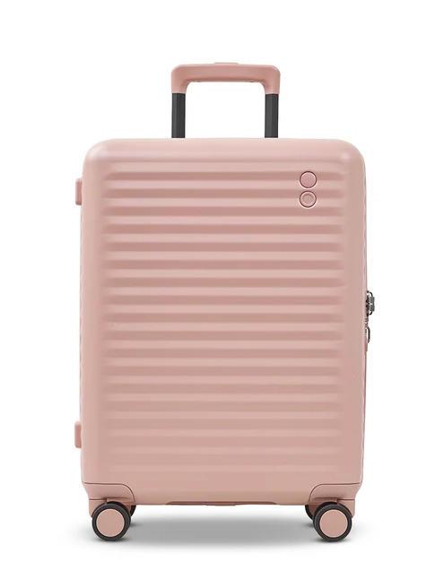 ECHOLAC CELESTRA S Expandable hand luggage trolley pink - Hand luggage