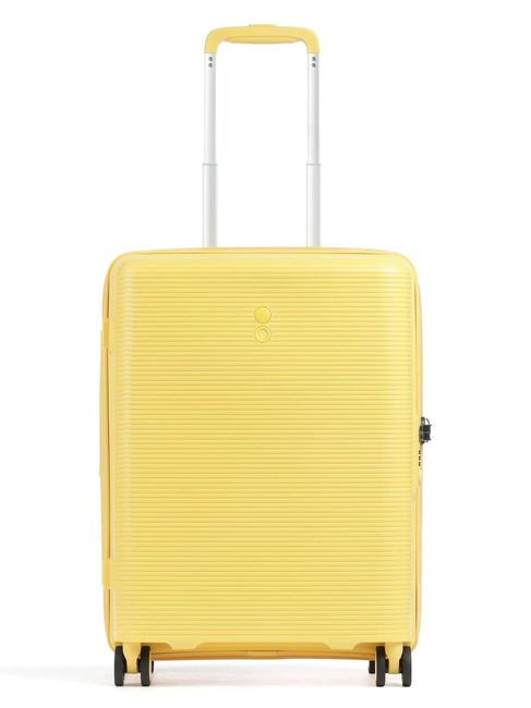 ECHOLAC FORZA Expandable hand luggage trolley yellow - Hand luggage