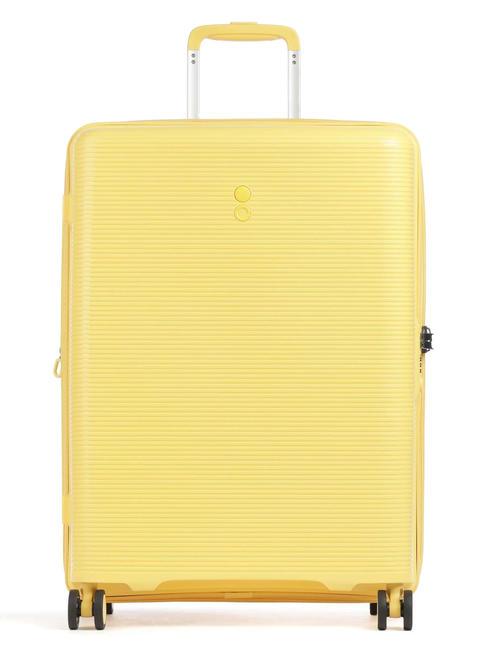 ECHOLAC FORZA Medium expandable trolley yellow - Rigid Trolley Cases