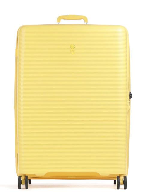 ECHOLAC FORZA Large expandable trolley yellow - Rigid Trolley Cases