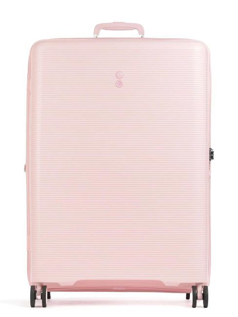 ECHOLAC FORZA Large expandable trolley pink - Rigid Trolley Cases