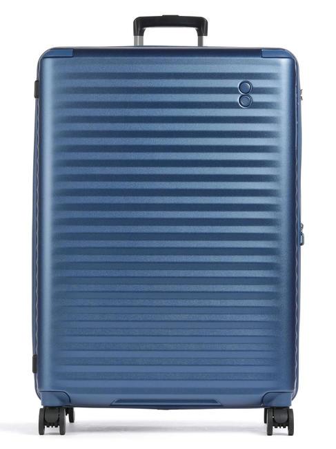 ECHOLAC CELESTRA BLX Large expandable trolley navy - Rigid Trolley Cases