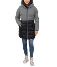 DEKKER CIRRUS LT Down jacket with hood melange gray - black - Women's down jackets - 1