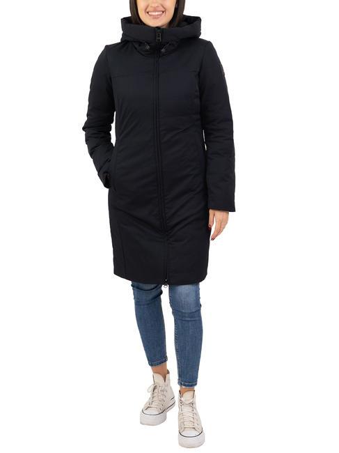 DEKKER MEHTA SE Stretch coat with hood black - Women's down jackets