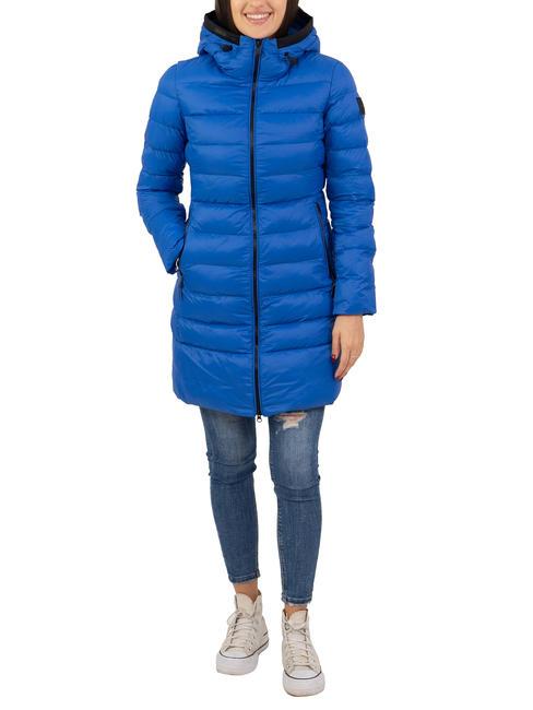 DEKKER TERON SL Long down jacket with hood limoges - Women's down jackets