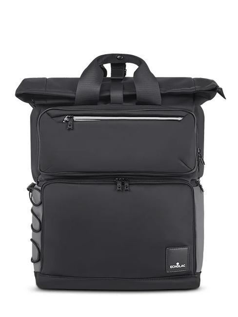 ECHOLAC TRAVERSE Rolltop backpack for 15.6" laptop black - Laptop backpacks