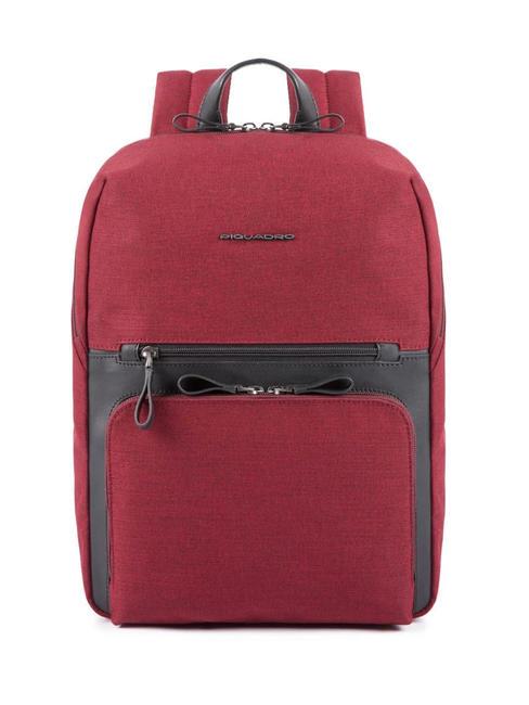 PIQUADRO backpack TIROS, 14” PC case RED - Laptop backpacks